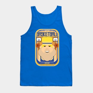 Basketball Blue Gold - Court Dunkdribbler - Sven version Tank Top